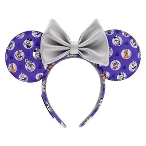 Loungefly Disney Parks 100 Years Celebration Minnie Mouse Ears Headband NWT